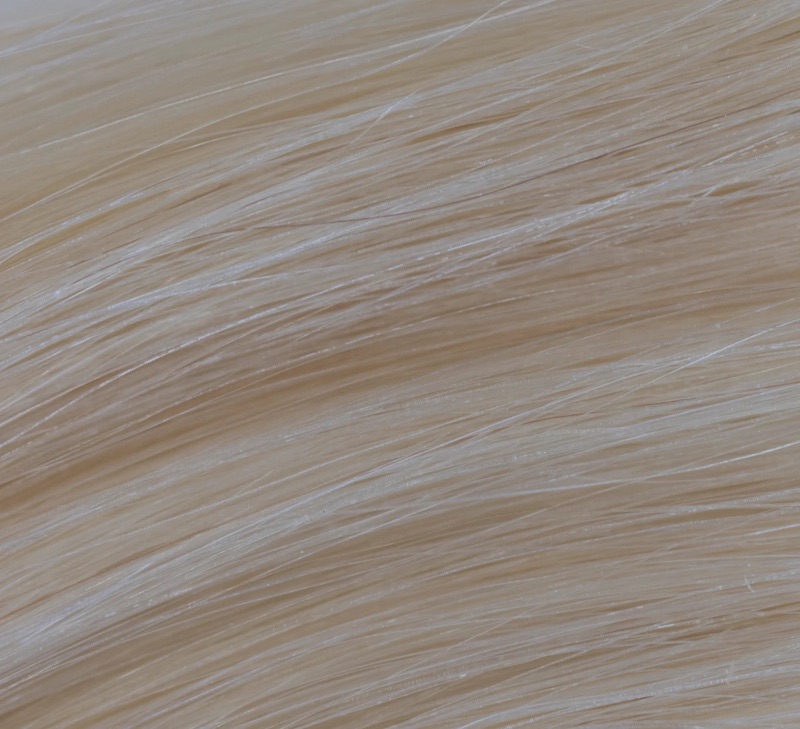 Photo 1 of CHRISTIAN REMY ZOE 22” 220G 100% HUMAN HAIR LACE WEFT CLIP-IN-EXTENSIONS-COLOR “BEACH BLONDE” 