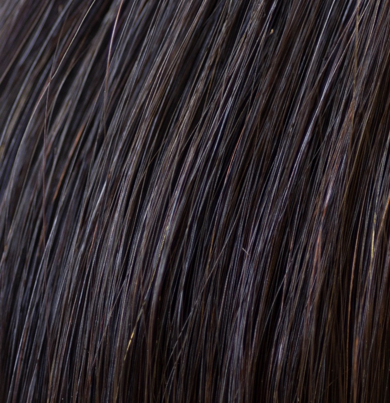 Photo 1 of CHRISTIAN REMY 18” ARIA 120G LACE WEFT CLIP-IN 100% REMY HUMAN HAIR EXTENSION-COLOR “NATURAL BLACK”  