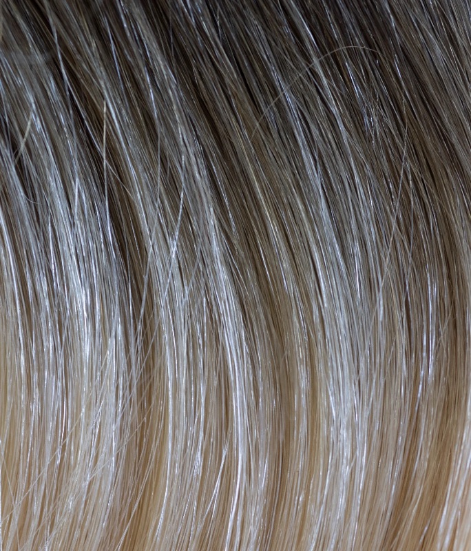 Photo 1 of CHRISTIAN REMY 18” ARIA 120G LACE WEFT CLIP-IN 100% REMY HUMAN HAIR EXTENSION-COLOR “SUNRISE OMBRÉ”  