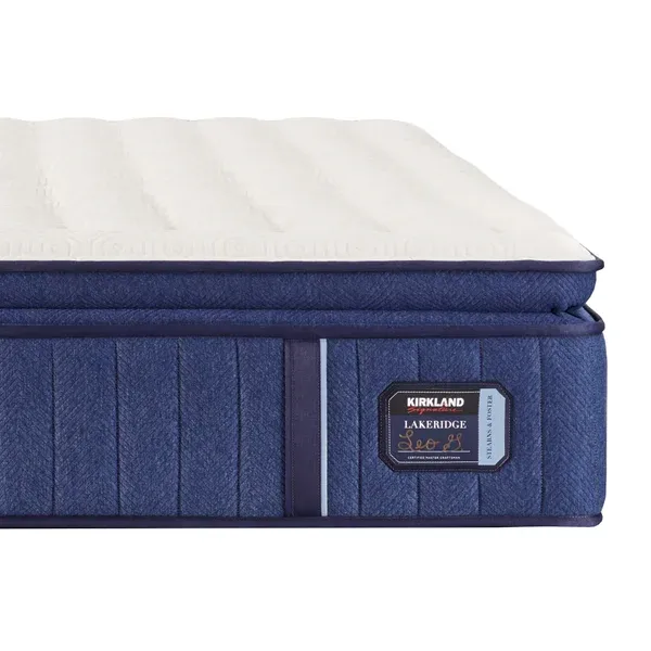 Photo 1 of NEW KING STEARNS & FOSTER LAKERIDGE WHITE PILLOW TOP MATTRESS