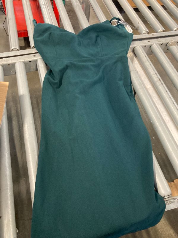 Photo 1 of ***USED*** Similar dress  Lulus Dresses for Women Ruffle Long Formal Dress Square Neck Evening Gown with Slit size s