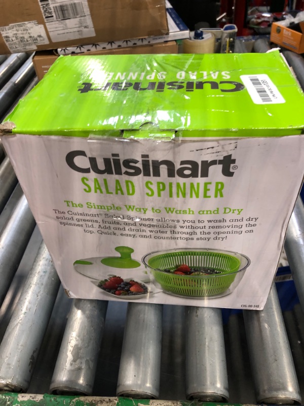 Photo 2 of ***USED***Cuisinart CTG-00-SAS 5-Quart Salad Spinner, WhiteLPNPMBC1001351
