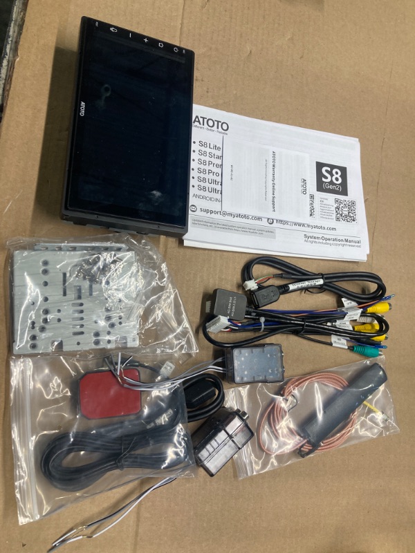 Photo 5 of ***Missing parts***
ATOTO S8 7inch Android Double Din Car Stereo Receivers, Wireless CarPlay & Wireless Android Auto, Dual Bluetooth, Built-in 4G LTE, USB Tethering, HD Rearview with LRV, SCVC, 4G+32G, S8G2A74MS