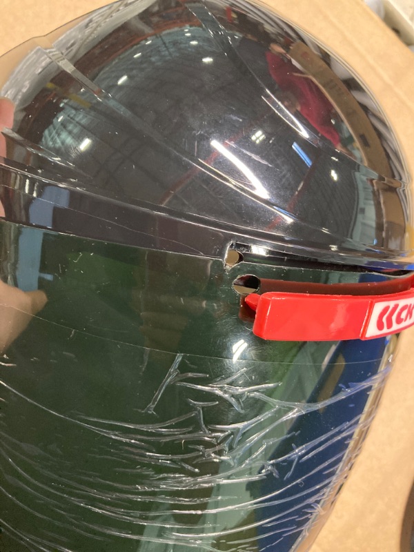 Photo 3 of ***CHECK FOR DAMAGE IN REAL IMAGE*** Welding Face Shield/Head-Mounted UV Protective Eye Mask for MIG MAG CT TIG KR Welding Machine and LGK Plasma Cutter