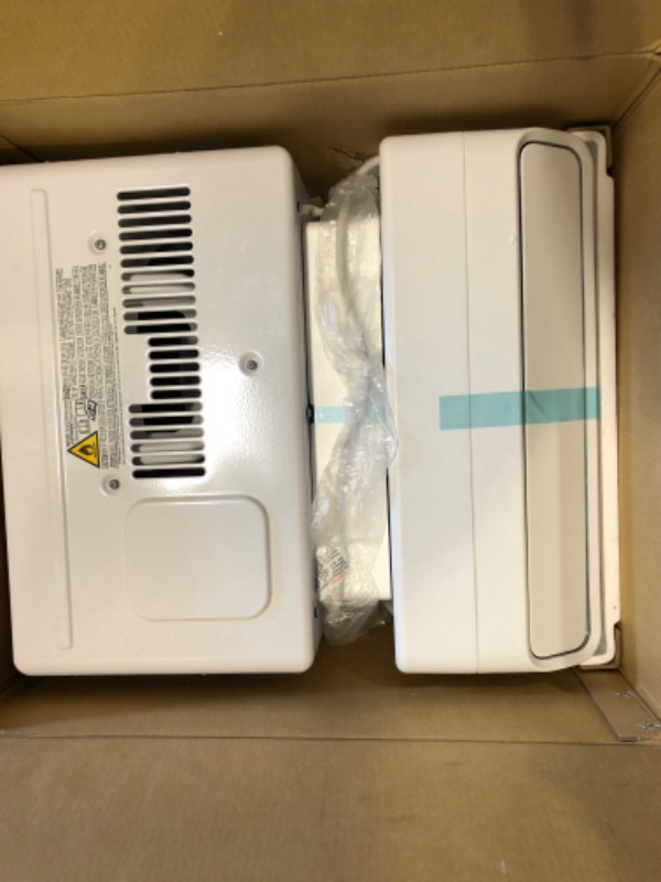 Photo 3 of **USED** Midea 8,000 BTU U-Shaped Smart Inverter Air Conditioner –Cools up to 350 Sq. Ft., Ultra Quiet with Open Window Flexibility, Works with Alexa/Google Assistant, 35% Energy Savings, Remote Control