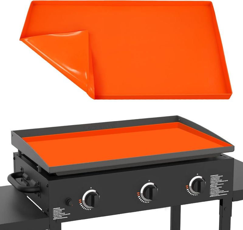 Photo 1 of ****USED** MOFEEZ Silicone Griddle Mat for Blackstone 28 Inch Griddle, Heavy Duty Food Grade Silicone Mat, Protect Griddle from Rodents, Insects, Debris, and Rust, All Season Cooking Protective Cover
