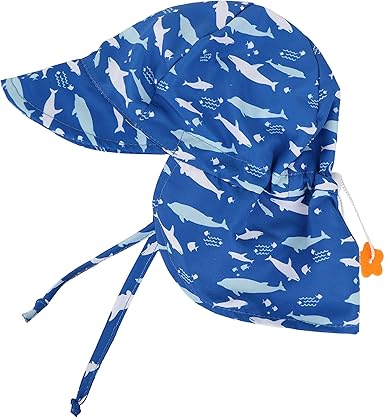 Photo 1 of  mpliKids UPF 50+ UV Ray Sun Protection Baby Hat w/Neck Flap & Drawstring