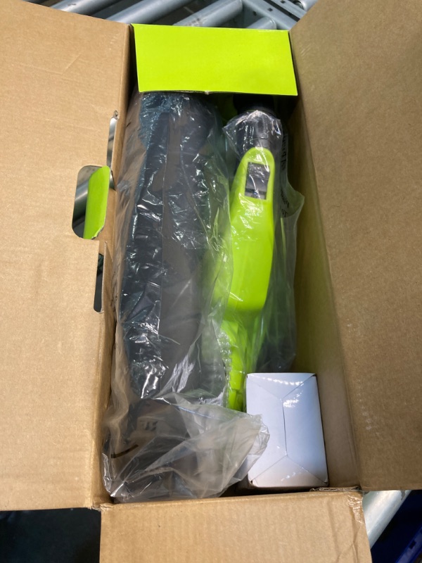 Photo 3 of ***USED**Leaf Blower Cordless with 2 Battery and Charger, 130MPH 180CFM High Speed Leaf Blower with 2 Tubes, 20V Electric Leaf Cleaner, Lightweight Handheld Small Blower for Patio, Garden, House, Depot, Green