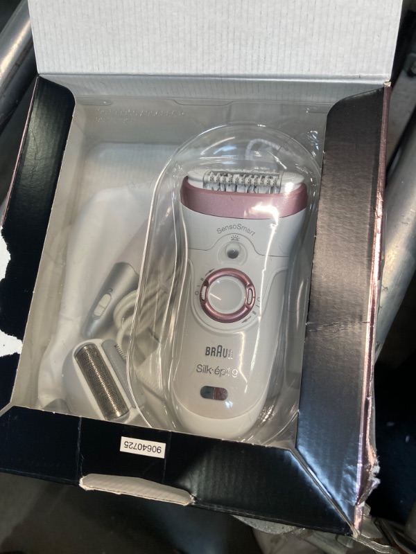 Photo 3 of ***AS IS / NO RETURNS -  FINAL SALE***parts only***
Braun Epilator Silk-épil 9 9-890 Facial Hair Removal for Women, Bikini Trimmer,