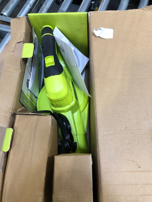 Photo 3 of ***Missing  PARTS, SOLD FOR PARTS, AS IS NO RETURNS***
SnapFresh Cordless Leaf Blower - 20V Electric Leaf Blower with 2.0 Ah Battery and Charger - Lightweight 2-Speed Leaf Blower for Lawn Care and Yard/Garden/Patio Cleaning