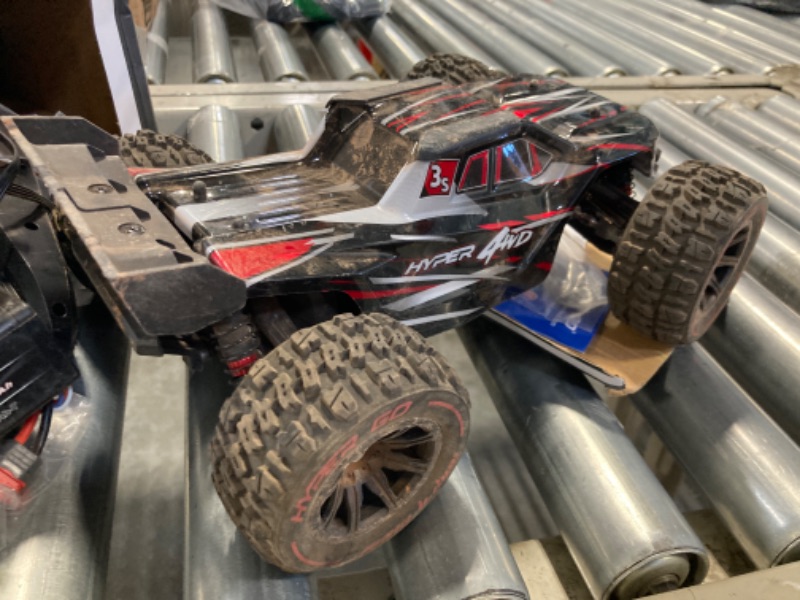 Photo 2 of ***VERY USED, NEEDS CLEANING***HYPER GO H14BM 1/14 Brushless RC Cars for Adults Fast 50 mph, RC Trucks 4wd Offroad Waterproof, Electric Powered High Speed RC Car, Scary Fast Extreme RC Truggy with 3S Battery for Snow Sand