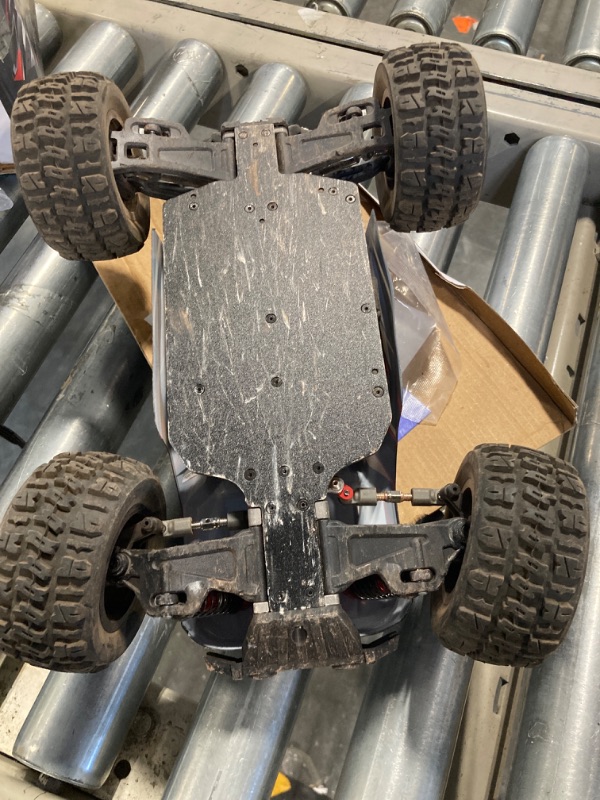 Photo 3 of ***VERY USED, NEEDS CLEANING***HYPER GO H14BM 1/14 Brushless RC Cars for Adults Fast 50 mph, RC Trucks 4wd Offroad Waterproof, Electric Powered High Speed RC Car, Scary Fast Extreme RC Truggy with 3S Battery for Snow Sand