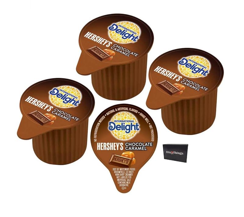 Photo 1 of 
International Delight Single Serve Non-Dairy Creamer (50 Count, Chocolate Caramel)