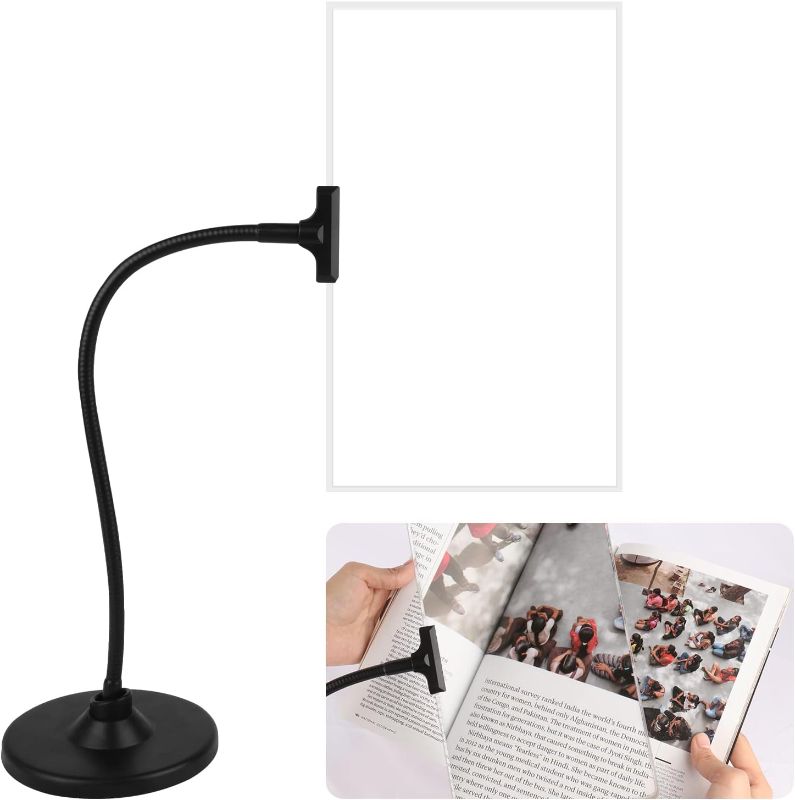 Photo 1 of ****SIMILAR**** 5XMagnifying Glass with Stand, 10"x6" Flexible Gooseneck Magnifying, Large Page Magnifier for Reading Small Prints & Low Vision Seniors with Aging Eyes