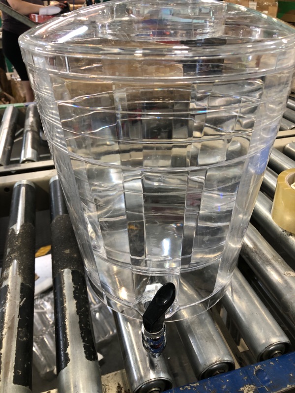 Photo 1 of ****SIMILAR****CreativeWare CreativWare 3-Gallon Mosaic Beverage Dispenser, Clear