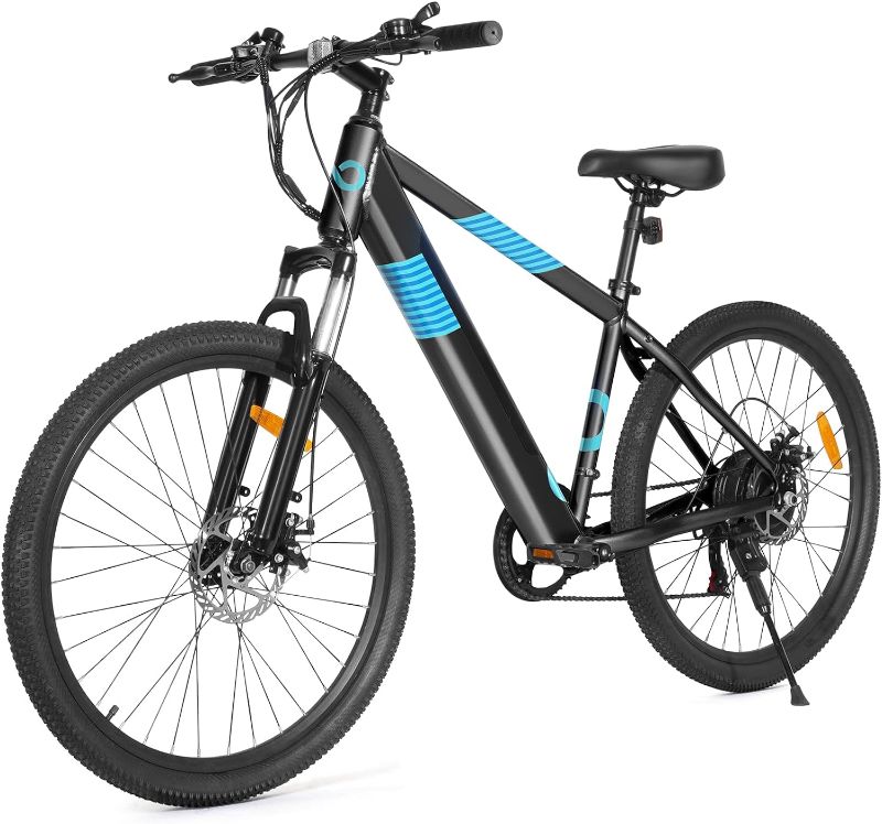 Photo 1 of ****USED**PARTS ONLY**SOLD AS IS**NO RETURNS**ALL SALES ARE FINAL*** Electric Bike for Adults,36V Built-in Invisible Removable Battery,350W Brushless Motor(Peak 450W) Electric Mountain Bike,26" Tires&Front Fork Suspension,UL Certified 7-Speed
