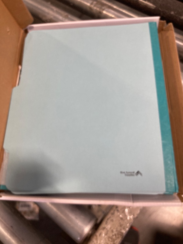 Photo 3 of ****USED*** 10 Blue Classification Folders - 1 Divider - 2 Inch Tyvek Expansions - Durable 2 Prongs Designed to Organize Standard Medical Files, Law Client Files, Office Reports - Letter Size, Blue, 10 Pack