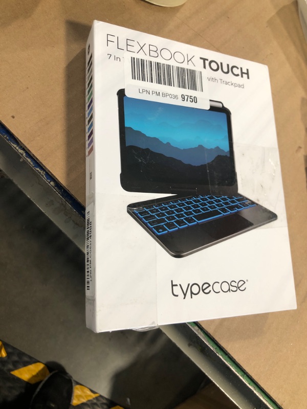 Photo 2 of typecase Touch for iPad 9th Generation Keyboard Case (10.2", 2021), Multi-touch Trackpad, 10 Color Backlight, 360° Rotatable, Thin & Light for 8th Gen (2020), 7th Gen (2019), Air 3, Pro 10.5 (Black)