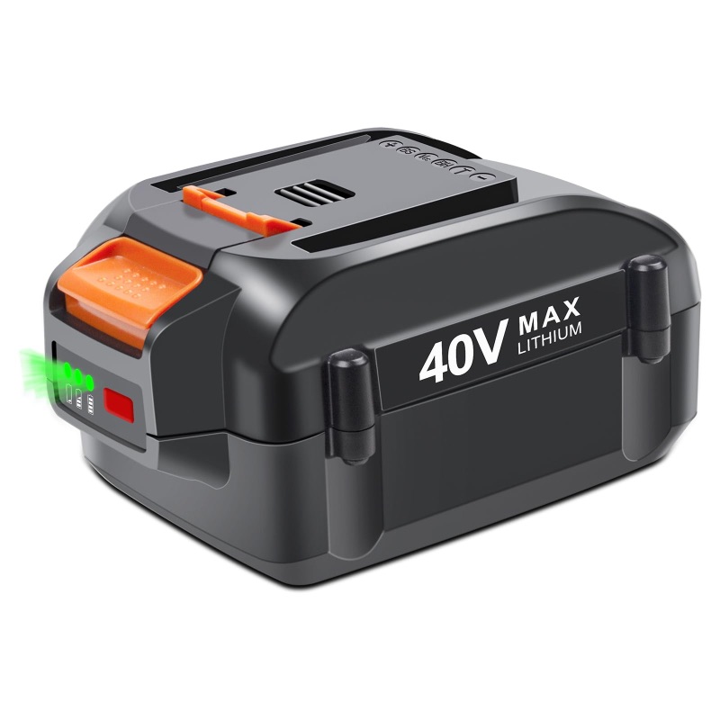 Photo 1 of 3.5Ah WA3580 Battery Replacement for Worx 40V Lithium Battery Compatible with 40 Volt Power Tools WG180 WG280 WG380 WG580(Not Fit for 2x20V Tools) WORX-40V 