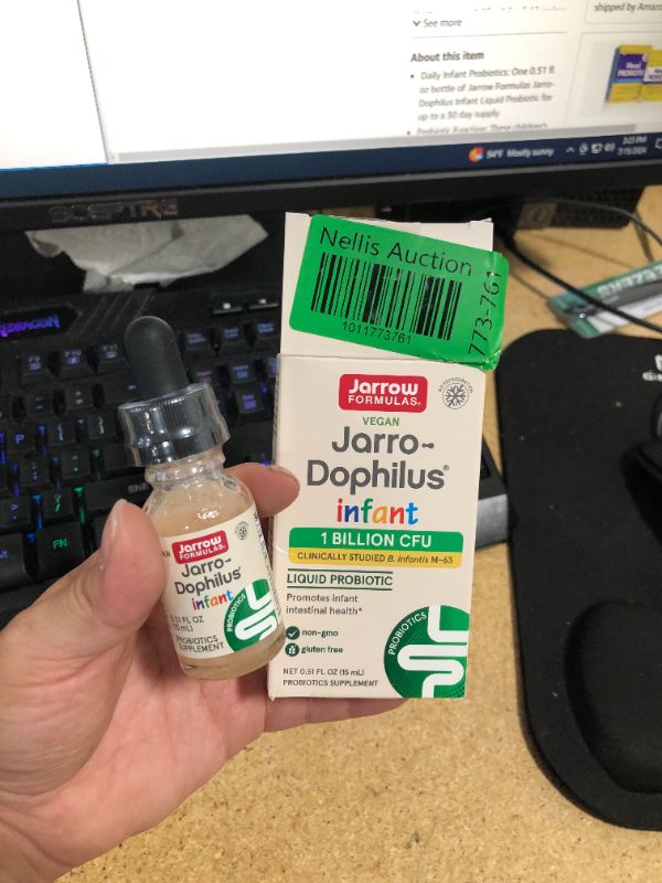 Photo 1 of ****USED** Jarrow Formulas Baby's Jarro-Dophilus Liquid Probiotic Supplement Drops 1  -   -  1 Count