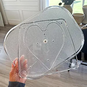 Photo 1 of ****USED***FOR PARTS ONLY**SOLD AS IS****ALL SALES ARE FINAL***NO RETURNS*** LAMU Lazy Susan Turntable Organizer for Refrigerator, Rectangle Lazy Susan Condiment Organizer for Cabinet Pantry Countertop Vanity Fridge Organizers and Storage, 15.6''x11.7'', 