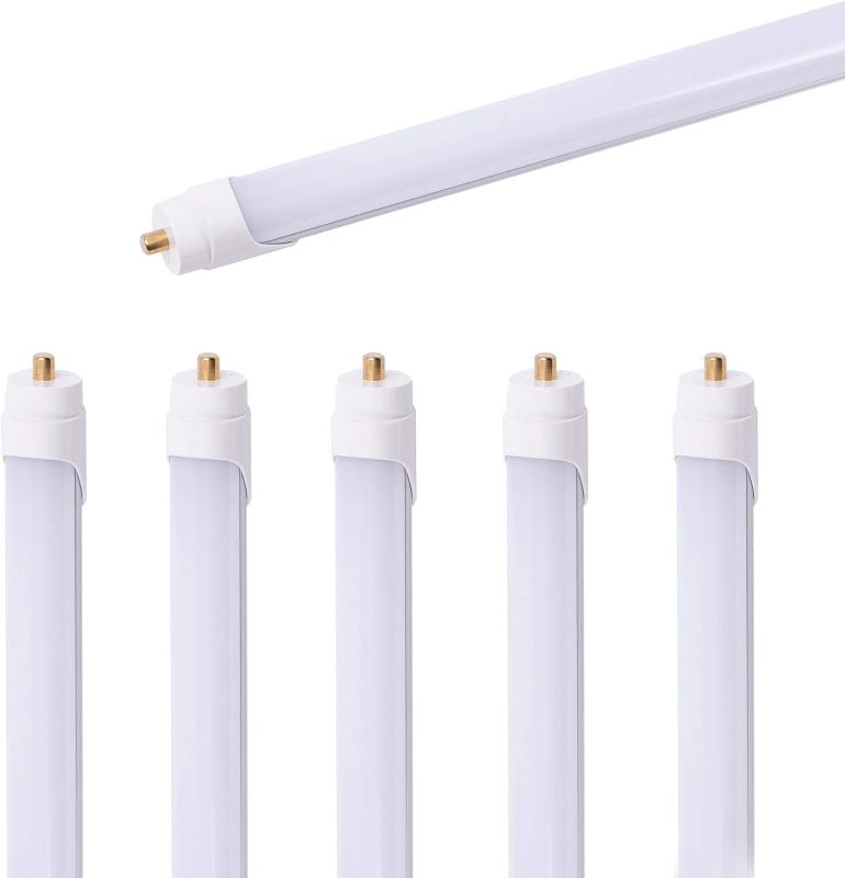 Photo 1 of *** SIMILAR*** Midwestern 6pcs 8FT 50W T8 LED Tube Light White Daylight 6000k 8' LED Bulbs FA8 Base Single pin 8 Foot Milky Cover Fluorescent Tube lamp Replacement Indoor Bulb for Warehouse,Garage,Office,Shop Light