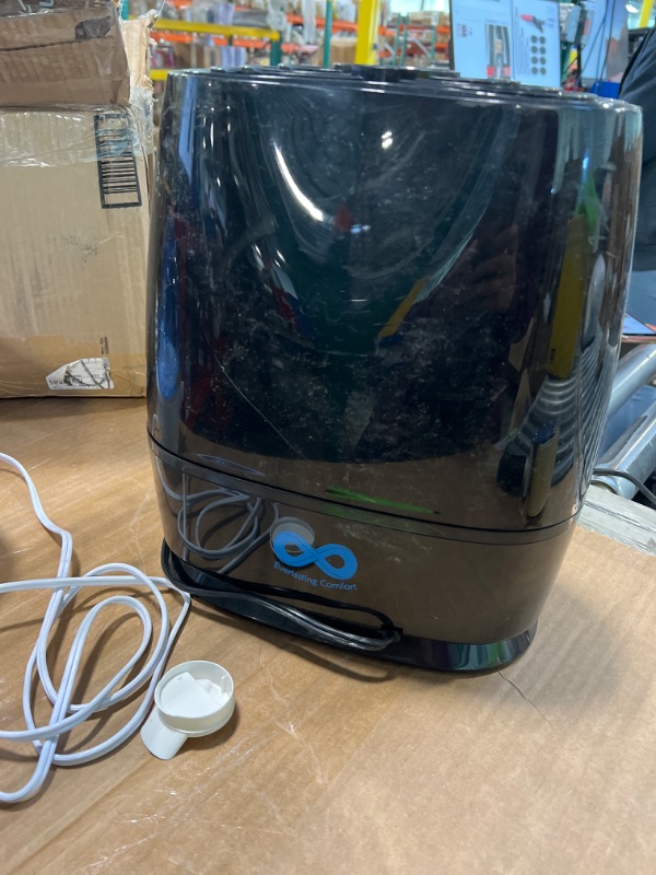 Photo 3 of ***USED***Everlasting Comfort Cool Mist Humidifiers for Bedroom (6L) - Humidifier Large Room No-Filter, Quiet Air Humidifier for Plants, Baby, Allergies, Dry Skin, Congestion, 50 Hr Run Time, Easy Clean