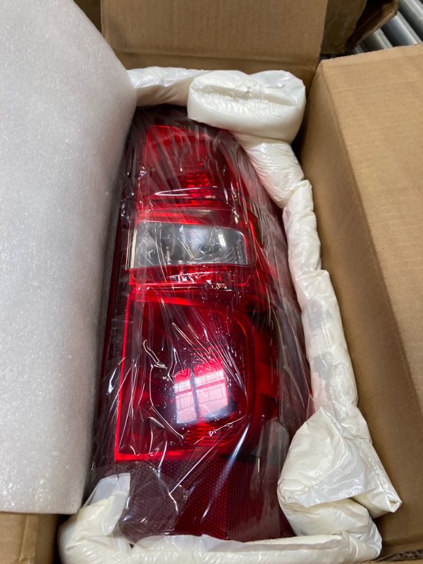 Photo 3 of ****USED*** Tail Lights Assembly Compatible With Chevy Tahoe Suburban 2007 2008 2009 2010 2011 2012 2013 2014 Right Passenger Side Taillights Brake Signal Assembly With Bulb