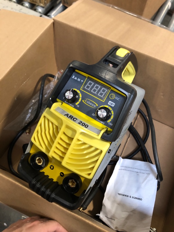 Photo 4 of ****USED*** SSIMDER Plasma Cutter 50Amp Plasma Cutter Machine with Dual Voltage 110V/220V Non-Pilot Arc 1/2 Inch Clean Cut Plasma Cutting Equipment with High Frequency Easy Metal Cutter LCD Display IGBT Inverter
