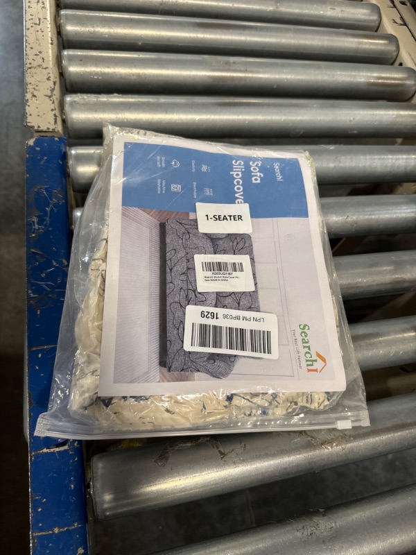 Photo 1 of SearchI Stretch Sofa Cover Printed Couch Covers, Floral Pattern 2 Piece Armchair Slipcover with Separate Chair Cushion Cover, Washable Furniture Protector for Living Room(Chair, Butterfly Pattern) Butterfly Pattern Small