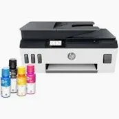 Photo 1 of **PARTS ONLY** HP Smart -Tank Plus 651 Wireless All-in-One Ink -Tank Printer, up to 2 Years of Ink in Bottles, Auto Document Feeder, Mobile Print, Scan, Copy, Works with Alexa (7XV38A)