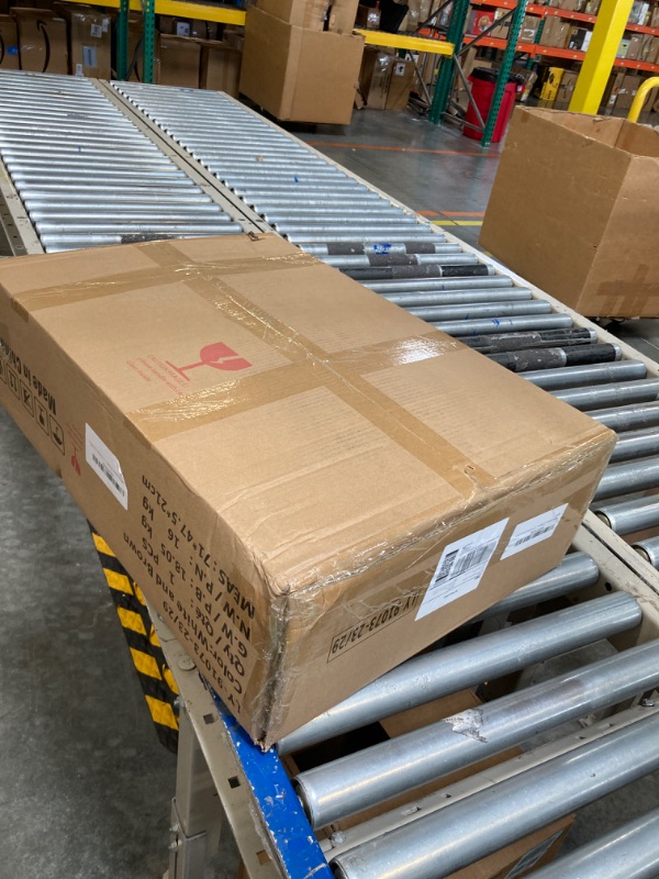 Photo 1 of Night Stand with Charging Station & Reading Light, Farmhouse Bedside Table with Human Sensor LED Lights, Brightness Adjustable End Side Table for Bedroom/Living Room/Office, Antique White