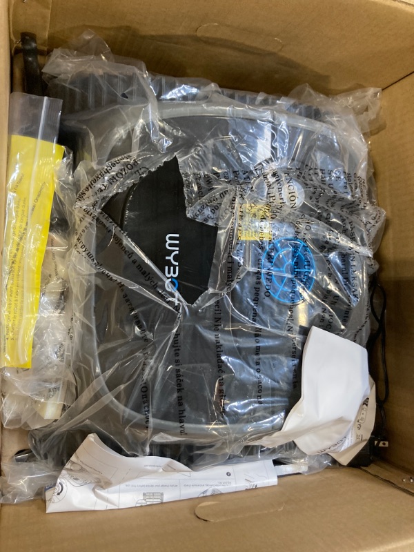 Photo 1 of (2024 New) WYBOT C1 Pro Robotic Pool Cleaner Vacuum with APP, Manual Mode Switching & Wall Climbing, 65W Suction Power, 150 Mins, 1614 sq.ft, Intelligent Route Planning, Ideal for Inground Pools Black