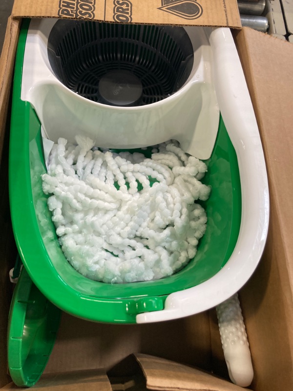 Photo 3 of ****USED*** Libman Tornado Spin Mop System | Mop and Bucket with Wringer Set | Spin Mop | Floor Mop | Libman Mop | Mops for Floor Cleaning | Hardwood Floor Mop | 1 Mop Head Included