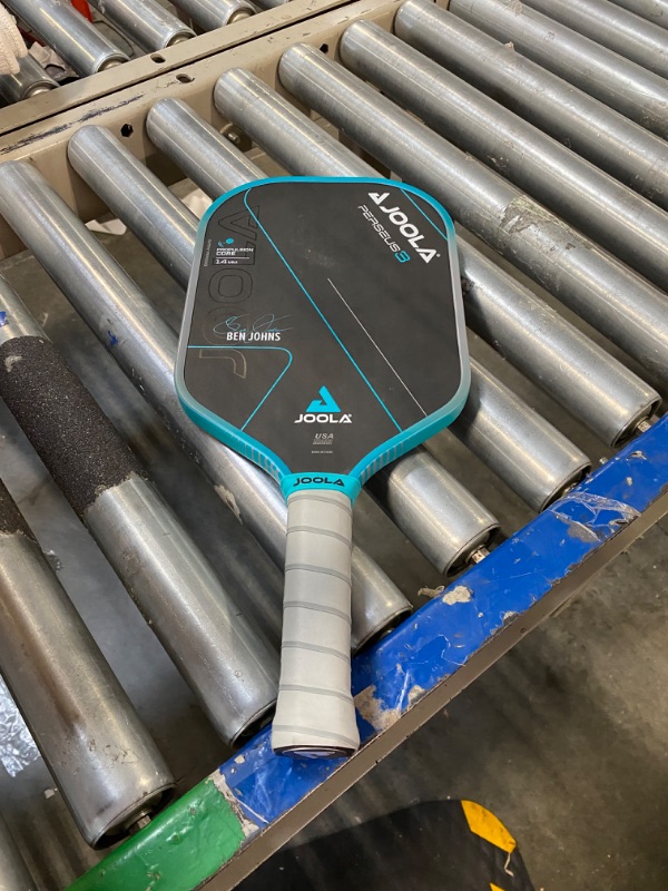 Photo 3 of ****USED** JOOLA Ben Johns Perseus Pickleball Paddle with Charged Surface Technology for Increased Power & Feel - Fully Encased Carbon Fiber Pickleball Paddle w/Larger Sweet Spot - USAPA Approved. 16mm