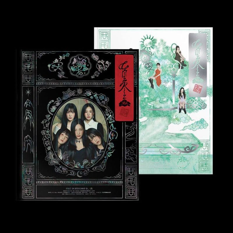 Photo 1 of (PHOTO BOOK Ver.) RED VELVET [CHILL KILL] The 3rd Album (SISTERS + ELEMENTS - 2 Ver Set. + 1ea Store Gift Photo Card) K-POP SEALED
