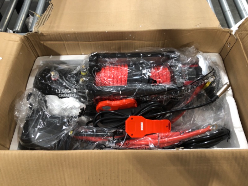 Photo 1 of  WINCH 13,500LBS Electric (High Strength Winch Rope)
***Stock Photo Is Similar Item, Not Exact***