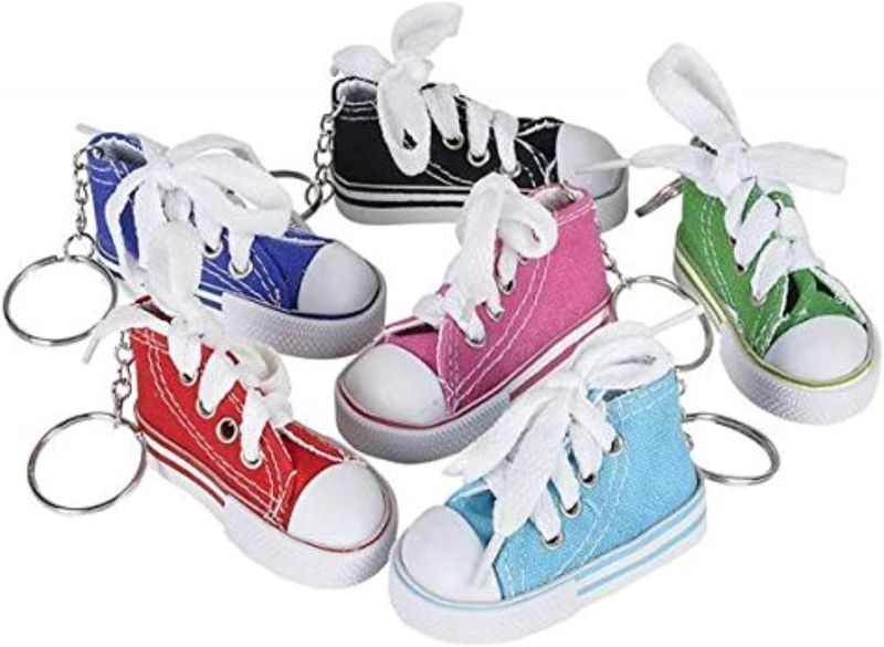 Photo 1 of 
Rhode Island Novelty 3 Inch Sneaker Keychains Lot of 12 Assortments May Vary