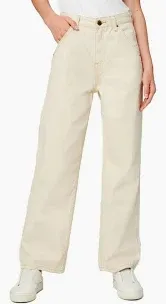 Photo 1 of [BLANKNYC] Womens Luxury Clothing High Rise Mini Boot Cut Five Pocket Jeans, Stylish & Trendy Pants, The Hoyt, Needed Me, 28 tan