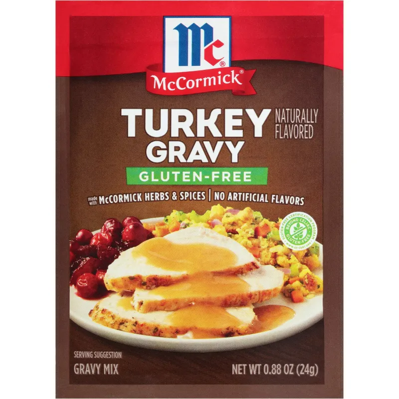 Photo 1 of 10 PACK Mccormick Gravy Mix, Gluten-Free, Turkey - 0.88 oz BB 09.24.25