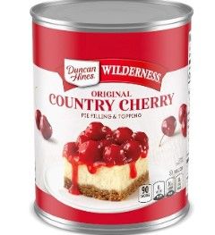 Photo 1 of Duncan Hines Wilderness Original Pie Filling & Topping, Country Cherry, 21 Ounce (Pack of 4) BB:08/04/24