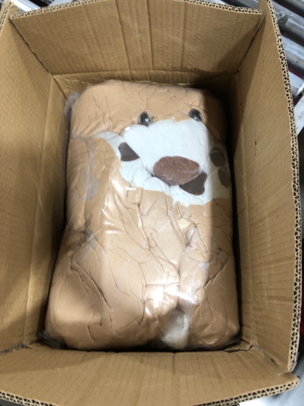 Photo 2 of Giant Teddy Bear Stuffed Animal Cute Big Stuffed Teddy Bear Life Size Teddy Bear for Girlfriend Boyfriend Children 39 inch (Brown, 39 inch) 39 inch Brown