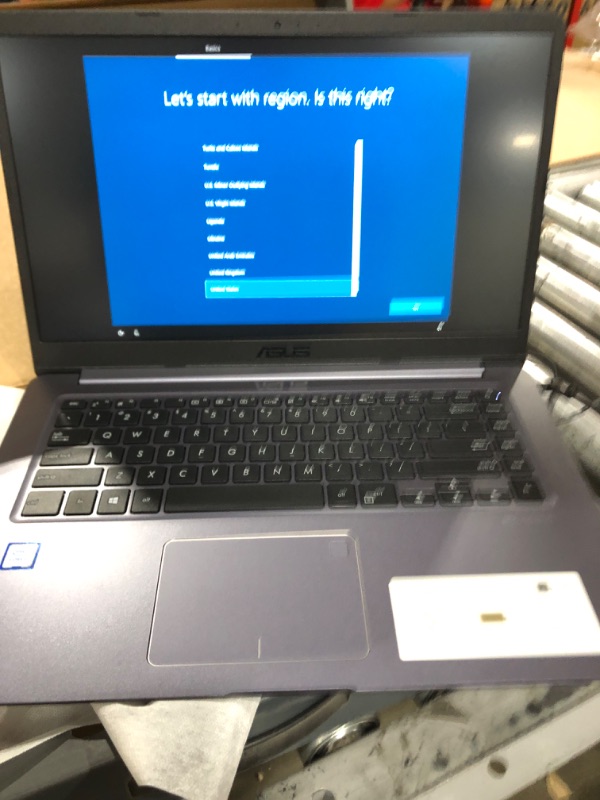 Photo 2 of ASUS VivoBook F510UA Thin and Lightweight 15.6” FHD WideView NanoEdge Laptop, Intel Core i5-7200U 2.5GHz, 8GB DDR4 RAM, 1TB HDD, USB Type-C, Fingerprint Reader, Windows 10 – F510UA-AH50 15.6" FHD | Core i5 | 1TB HDD