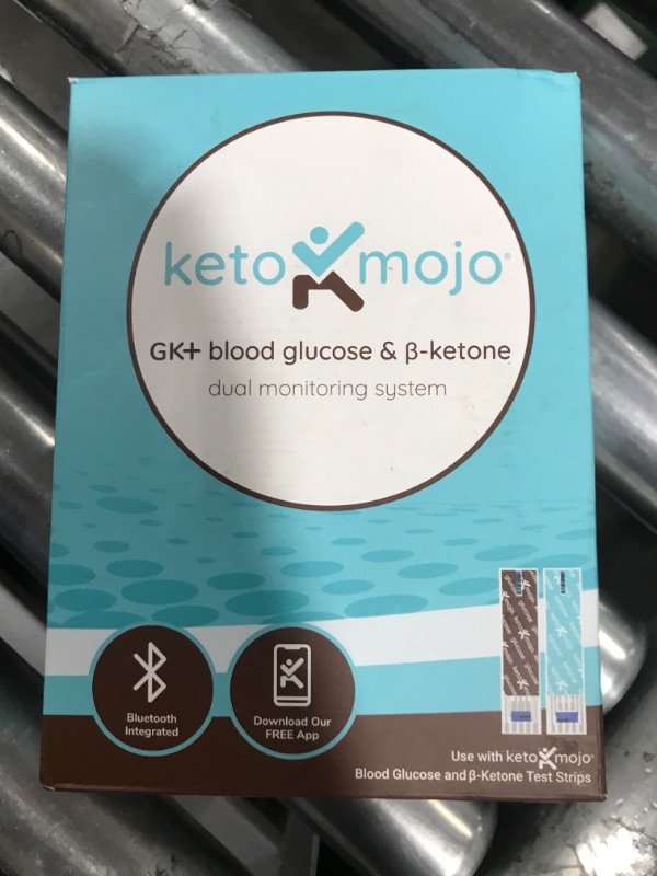 Photo 3 of Blood Ketone Monitoring Starter Kit with Bluetooth - Ideal for Keto Diet. Includes Meter, 10 Ketone Test Strips, 1 Control Solution Vial, 1 Lancing Device, 10 Lancets & Travel Case