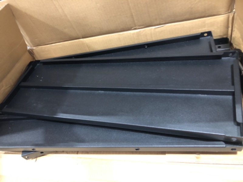 Photo 1 of RV Stairs Handrails Ladder w/Step Cover, 2 Step 5th Wheel Stair Hot Tub Steps with Handrail, Economy Universal Mobile Home Steps with Handrail and Platform for Outdoor 2 Step w/ 1 Handrail