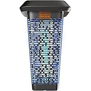 Photo 1 of BLACK+DECKER Bug Zapper & Fly Trap-Mosquito Repellent- Gnat Killer Indoor & Outdoor Electric UV Bug Catcher for Insects- 2 Acre Coverage for Home, Deck, Garden, Patio Commercial Strength
