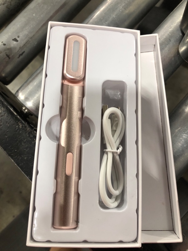 Photo 1 of Light-Therapy-Wand, Red Light Therapy for Face and Neck - Facial Wand Red & Blue Rejuvenation Face & Eye Massager Skincare Tool (Pink)
