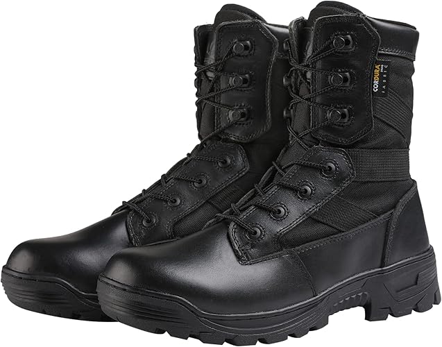 Photo 1 of (SIZE 12) Men's Tactical Boots Military Work Boots Desert Combat Army Combat Boots for Hiking Motorcycle Climbing. 