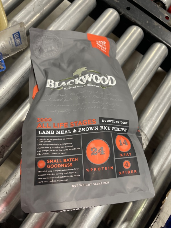 Photo 2 of 
Blackwood 3000 Lamb Meal & Brown Rice Recipe Everyday Diet Dry Dog Food, 5-lb Bag
