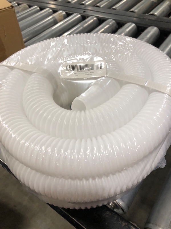 Photo 2 of 3 Pcs 1.25" Pool Hose, 59" Long Accessory Pool Pump Replacement Hoses, Compatible with All Above Ground Pool Filter Pumps that Use 1 1/4 Diameter Hoses
